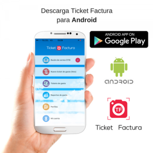 descarga ticket factura para android