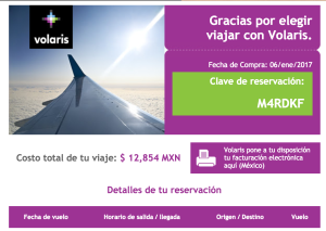 Facturación Volaris