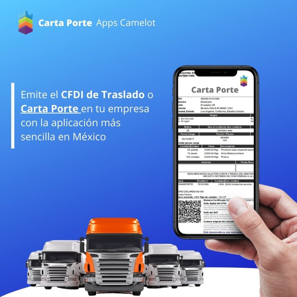 CFDI Carta Porte Movil