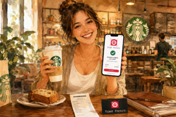 como facturar starbucks