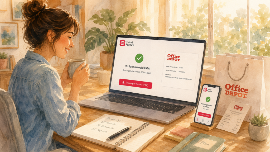 facturación de office depot