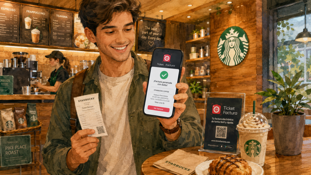 facturación starbucks en línea